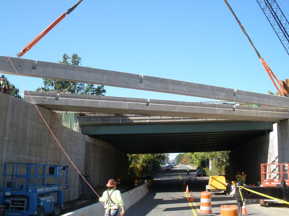 Heavy civil construction site