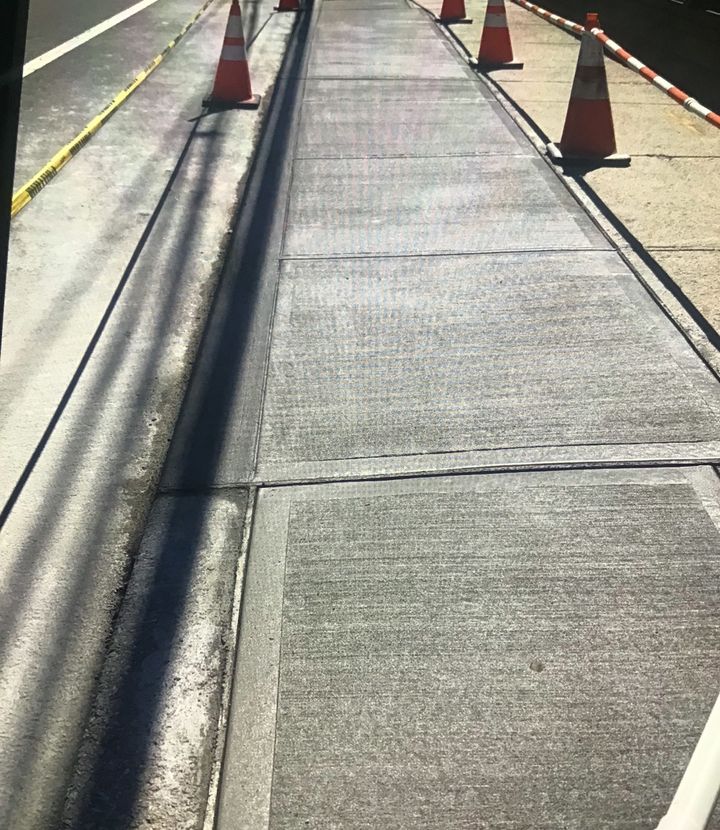 Misc. Repairs to Essex County Bridges: completed sidewalk/curb panels